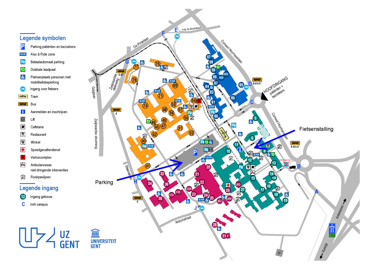 Campusplan Open Wervendag 2024
