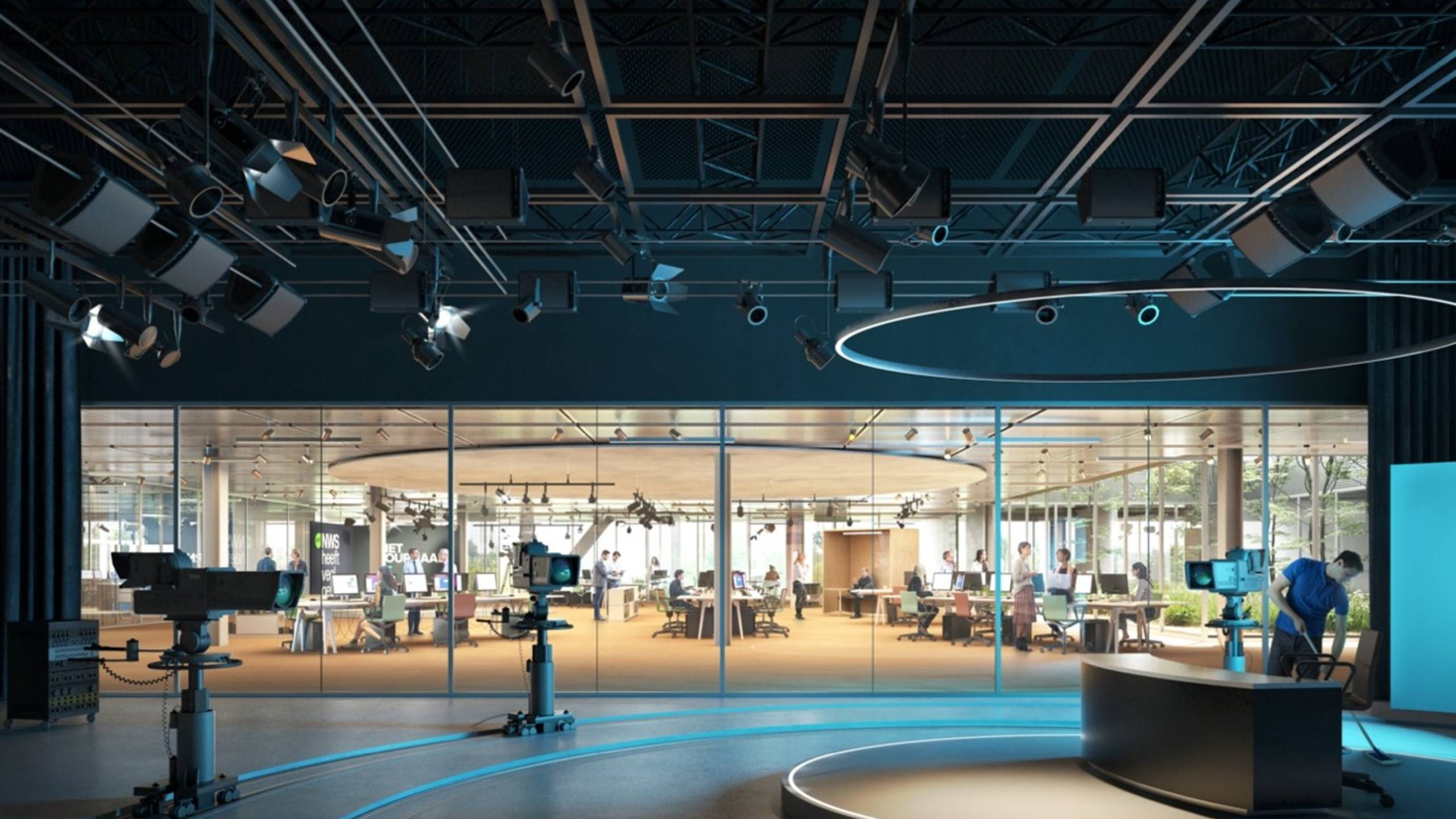 Consortium VRT Morgen bouwt nieuwe VRT-gebouw