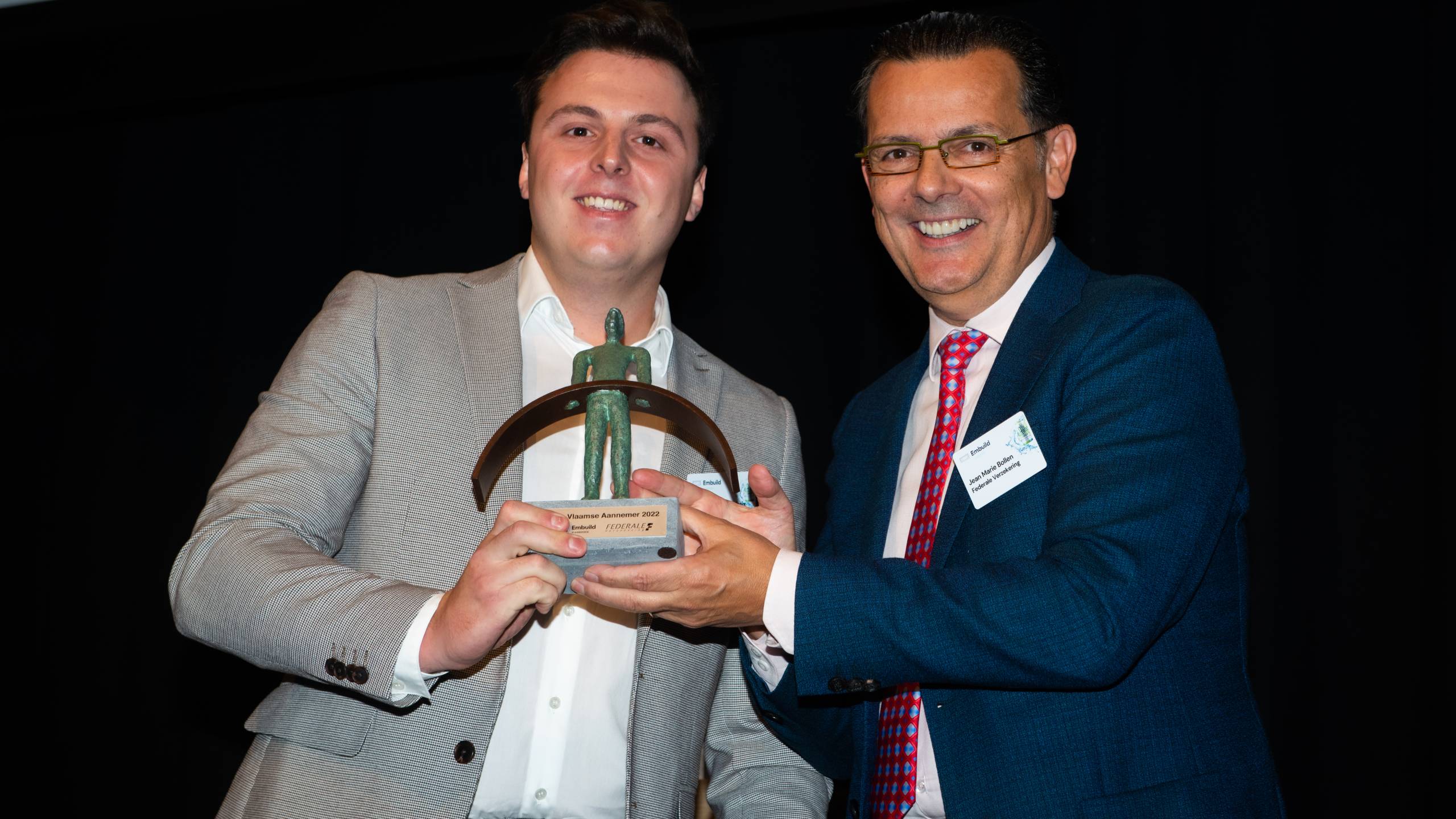 Sebastien Montaufraix is de Jonge Vlaamse Aannemer 2022