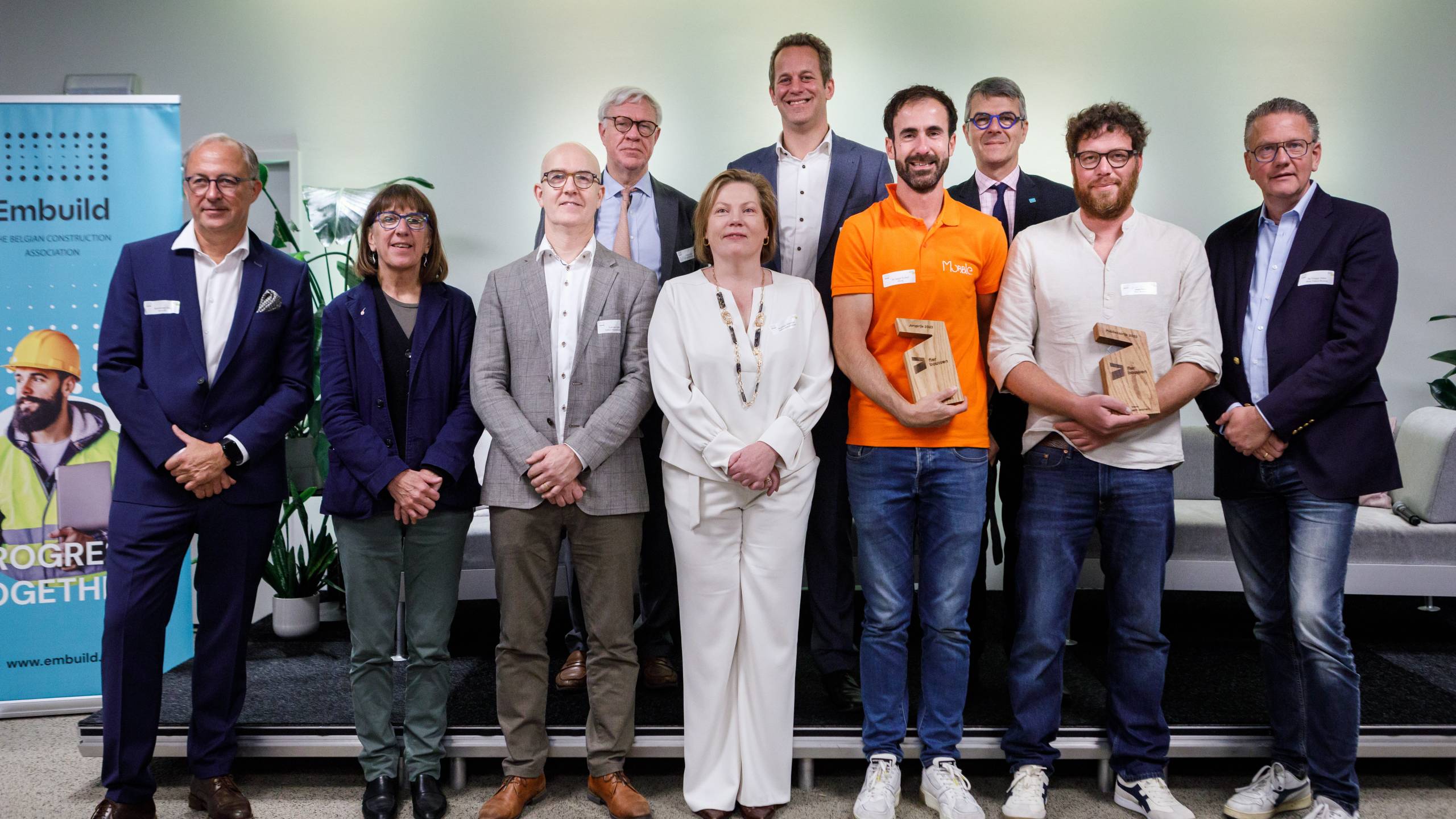 Inhout en PUUR Bouwen zijn de winnaars van Fier Bouwen 2023