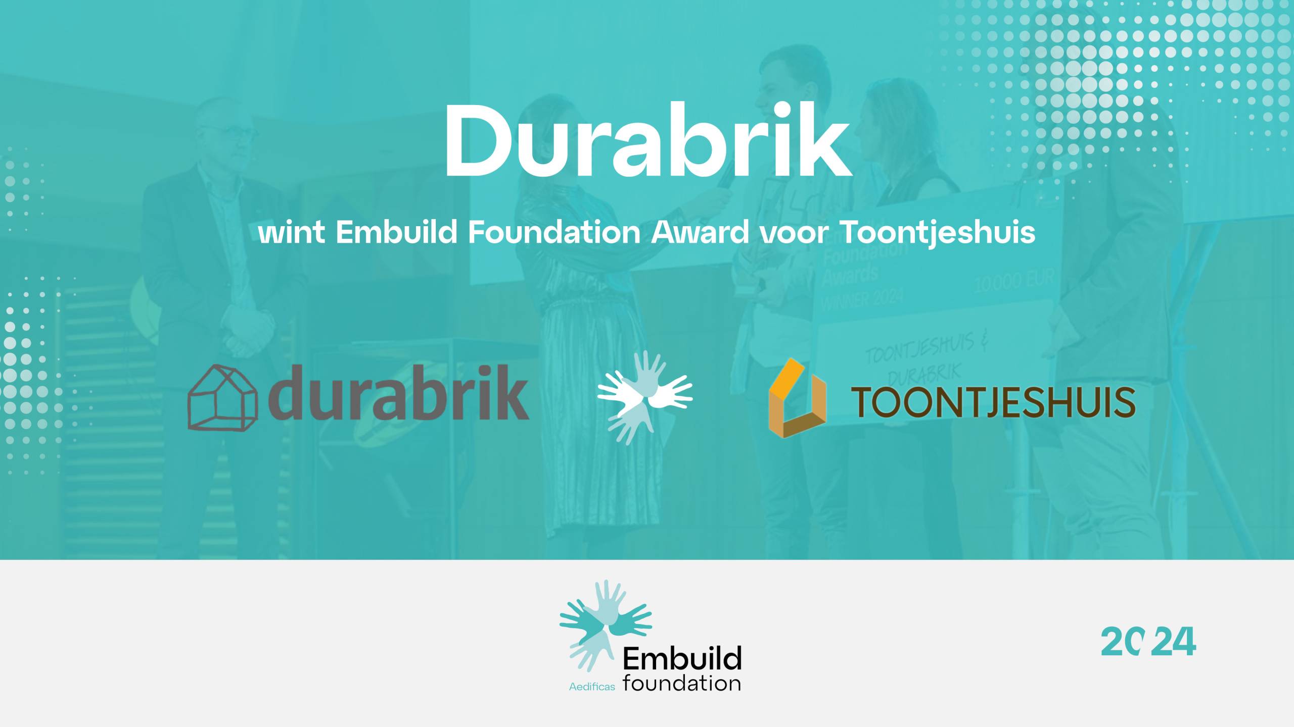 Durabrik wint Embuild Foundation Award