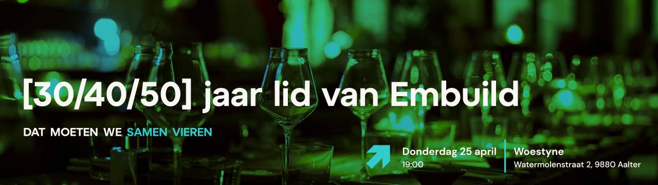 Gala-avond Embuild Oost-Vlaanderen