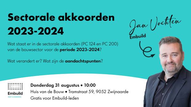 De sectorale akkoorden bouw 2023-2024