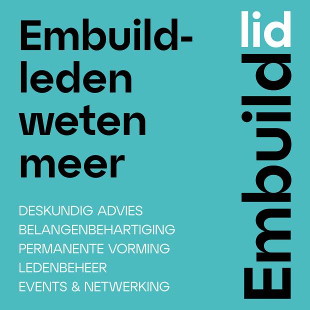 Embuild-leden weten meer