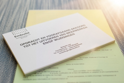 Meerwerken uitvoeren: reçuboekje