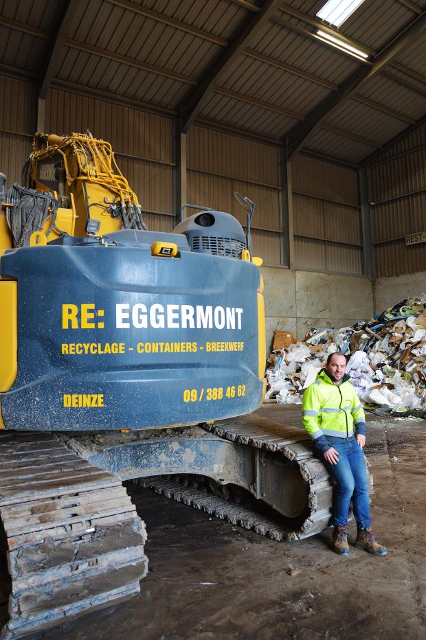Simon Eggermont ging in acht jaar tijd van zelfstandige in bijberoep tot een grondwerkersbedrijf met 50 mensen